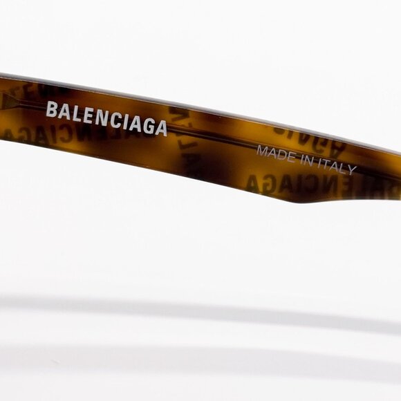 NEW BALENCIAGA EYEGLASSES BB0131O 008 ROUND OVAL HAVANA WOMEN EYEWEAR BALENCIAGA - Picture 8 of 9